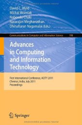 book Advances in Computing and Information Technology: First International Conference, ACITY 2011, Chennai, India, July 15-17, 2011. Proceedings