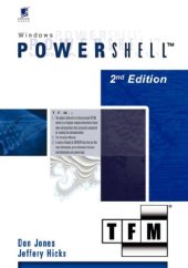 book Windows PowerShell v1.0: TFM, 2nd Edition  