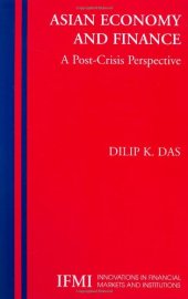 book Asian Economy and Finance: A Post-Crisis Perspective  