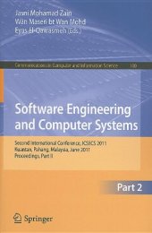 book Software Engineering and Computer Systems: Second International Conference, ICSECS 2011, Kuantan, Pahang, Malaysia, June 27-29, 2011, Proceedings, Part II