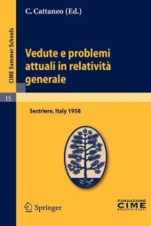 book Vedute e problemi attuali in relatività generale