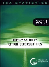 book Energy Balances of non-OECD Countries 2011 (IEA Statistics) 