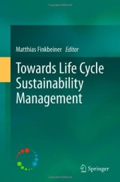 book Towards Life Cycle Sustainability Management    