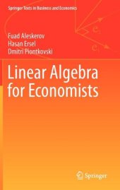 book Linear Algebra for Economists 