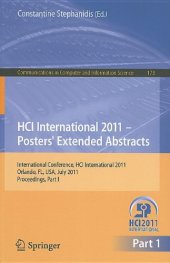 book HCI International 2011 – Posters’ Extended Abstracts: International Conference, HCI International 2011, Orlando, FL, USA, July 9-14, 2011, Proceedings, Part I