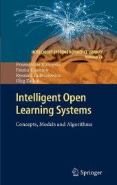 book Intelligent Open Learning Systems: Concepts, Models and Algorithms 