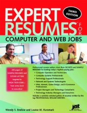 book Expert Resumes for Computer and Web Jobs, 3rd Ed    