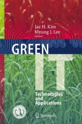 book Green IT: Technologies and Applications    