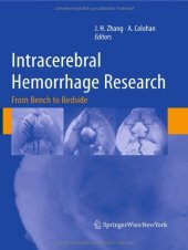 book Intracerebral Hemorrhage Research: From Bench to Bedside