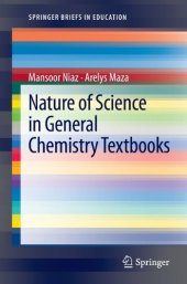 book Nature of Science in General Chemistry Textbooks 