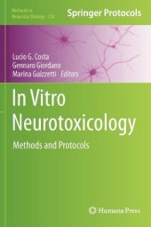 book In Vitro Neurotoxicology: Methods and Protocols