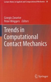 book Trends in Computational Contact Mechanics 