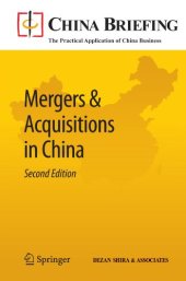 book Mergers & Acquisitions in China