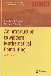 book An Introduction to Modern Mathematical Computing: With Maple™