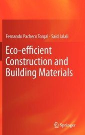 book Eco-efficient Construction and Building Materials    