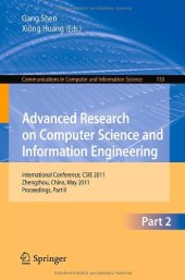 book Advanced Research on Computer Science and Information Engineering: International Conference, CSIE 2011, Zhengzhou, China, May 21-22, 2011, Proceedings, Part II