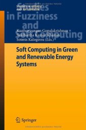 book Soft Computing in Green and Renewable Energy Systems 