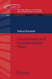 book Selected Problems of Fractional Systems Theory 