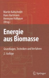 book Energie aus Biomasse: Grundlagen, Techniken und Verfahren