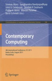 book Contemporary Computing: 4th International Conference, IC3 2011, Noida, India, August 8-10, 2011. Proceedings