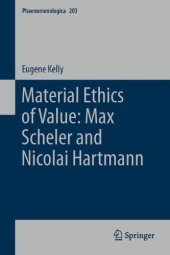 book Material Ethics of Value: Max Scheler and Nicolai Hartmann