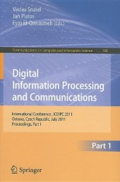 book Digital Information Processing and Communications: International Conference , ICDIPC 2011, Ostrava, Czech Republic, July 7-9, 2011, Proceedings, Part I