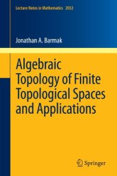 book Algebraic Topology of Finite Topological Spaces and Applications 