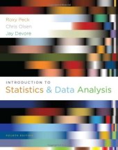 book Introduction to Statistics and Data Analysis, 4th Edition    