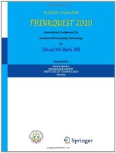 book Thinkquest~2010: Proceedings of the First International Conference on Contours of Computing Technology