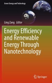 book Energy Efficiency and Renewable Energy Through Nanotechnology 