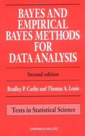 book Bayes and Empirical Bayes Methods for Data Analysis, Second Edition    