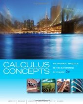 book Calculus Concepts: An Informal Approach to the Mathematics of Change, 5th Edition    