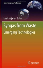 book Syngas from Waste: Emerging Technologies