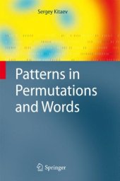 book Patterns in Permutations and Words