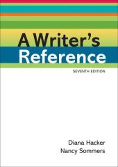 book A Writer's Reference, 7th Edition    