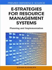 book E-Strategies for Resource Management Systems: Planning and Implementation 