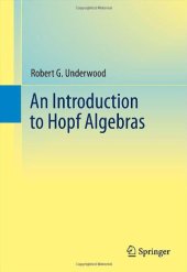 book An Introduction to Hopf Algebras    