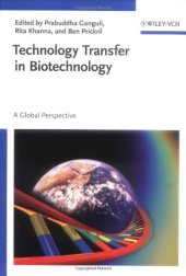 book Technology Transfer in Biotechnology: A Global Perspective    