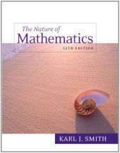 book The Nature of Mathematics, 12th Edition    