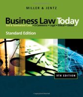 book Business Law Today, Standard Edition    