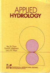 book Applied Hydrology    