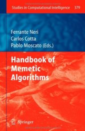 book Handbook of Memetic Algorithms 