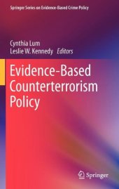 book Evidence-Based Counterterrorism Policy 