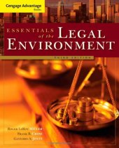 book Cengage Advantage Books: Essentials of the Legal Environment    