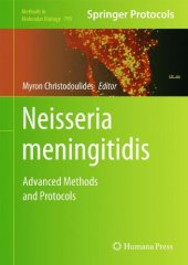 book Neisseria meningitidis: Advanced Methods and Protocols