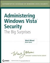 book Administering Windows Vista Security: The Big Surprises 