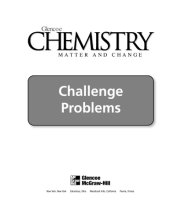 book Chemistry: Matter and Change Challenge Problems    