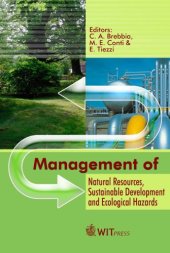 book Management of Natural Resources, Sustainable Development And Ecological Hazards 