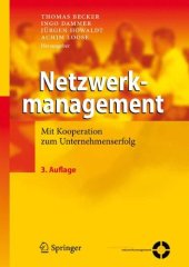 book Netzwerkmanagement: Mit Kooperation zum Unternehmenserfolg