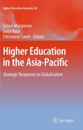 book Higher Education in the Asia-Pacific: Strategic Responses to Globalization 